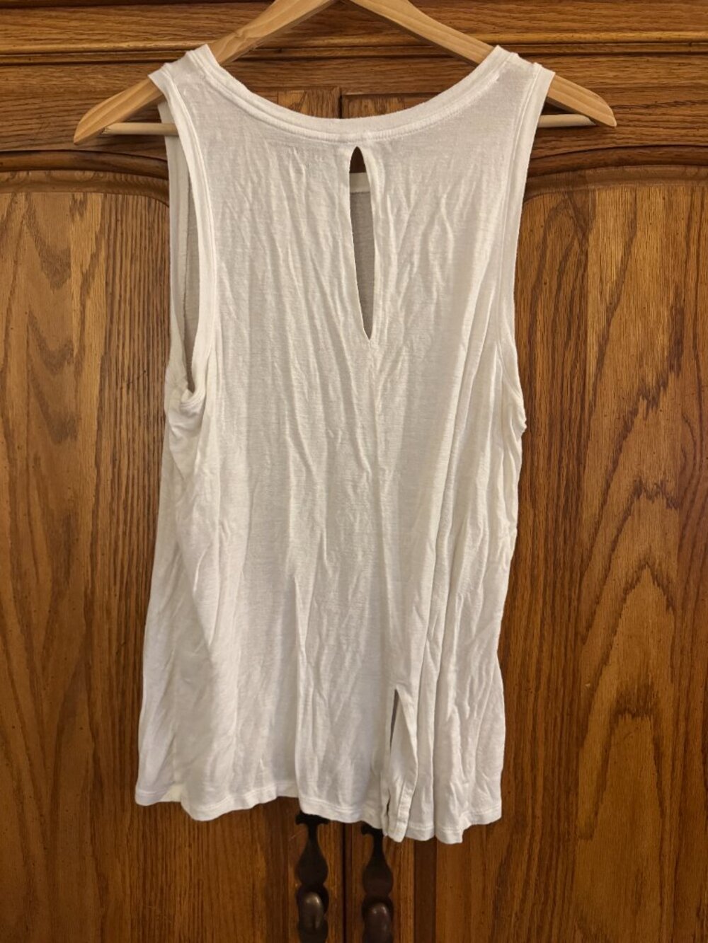 Halogen White Sleeveless Tank Top image 2